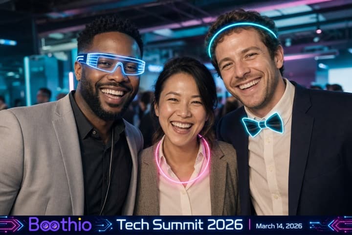 Tech summit bar overlay sample